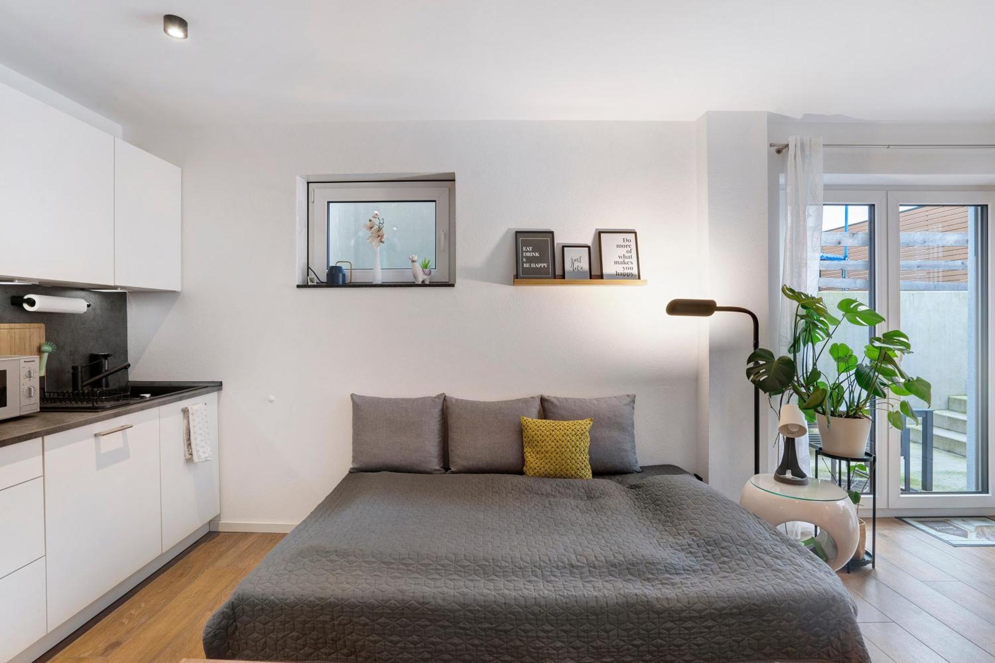 Wohnung Familienglueck Naehe Muenchen Pfaffing Exterior foto